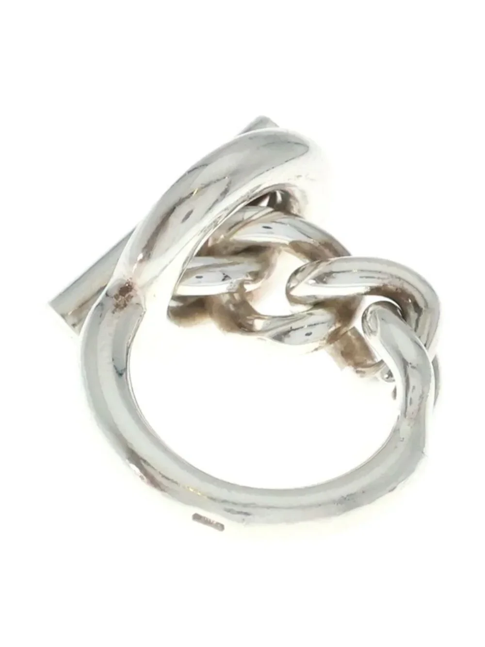 Hermes Echappee Croisette MM Ring Silver
